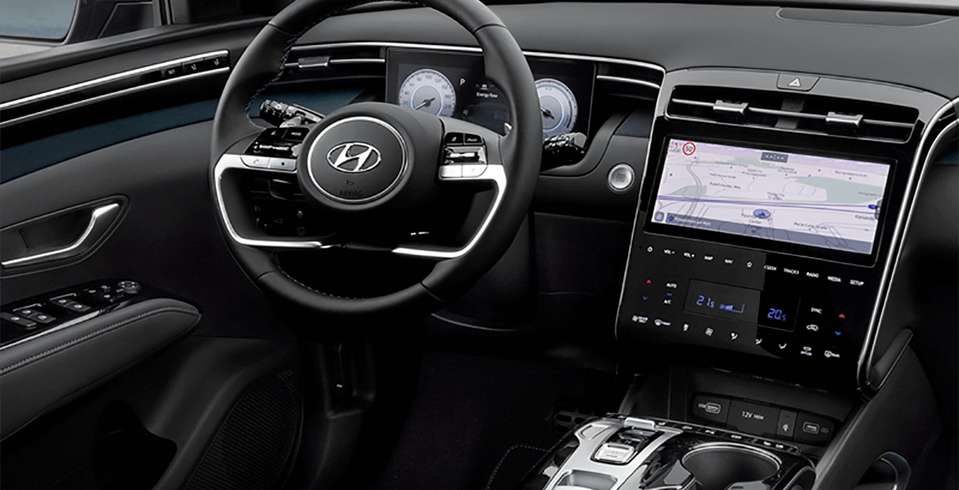 Hyundai Tucson 1.6 TGDI 230cv HEV Maxx Auto 2 interiores 6 | Avanti Renting