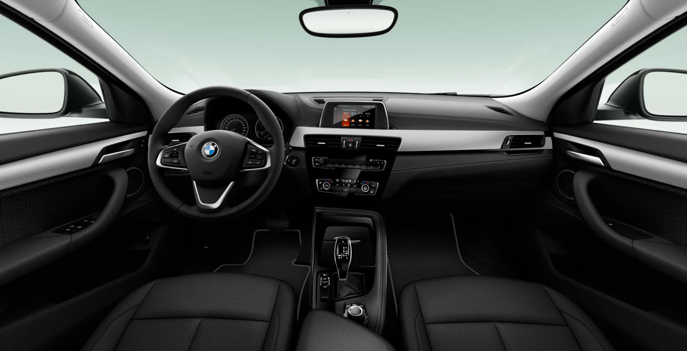 BMW X2 sDrive18d 3 BMW X2 sDrive18d Interior delantera | Avanti Renting