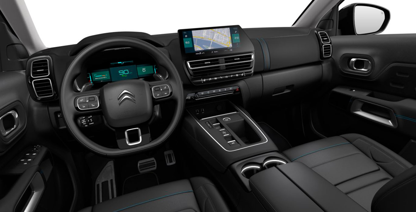 CITROEN C5 Aircross Plug-In Hybrid 225 e-EAT8 Shine Pack 2 CITROEN C5 Aircross Plug in Hybrid 225 e EAT8 Shine Pack Interior Frente | Avanti Renting