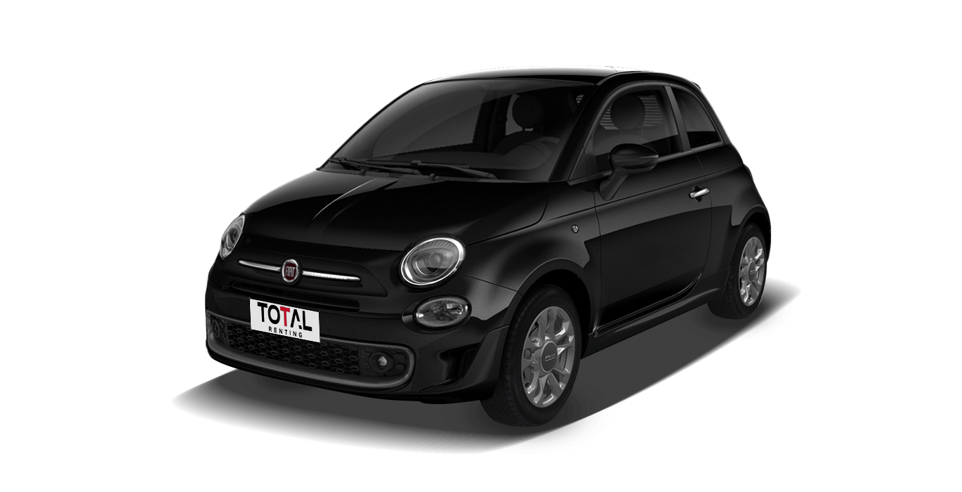 Fiat-500-connect-negro-principal Renting FIAT 500 Connect 1.0 52KW (70 CV) Híbrido