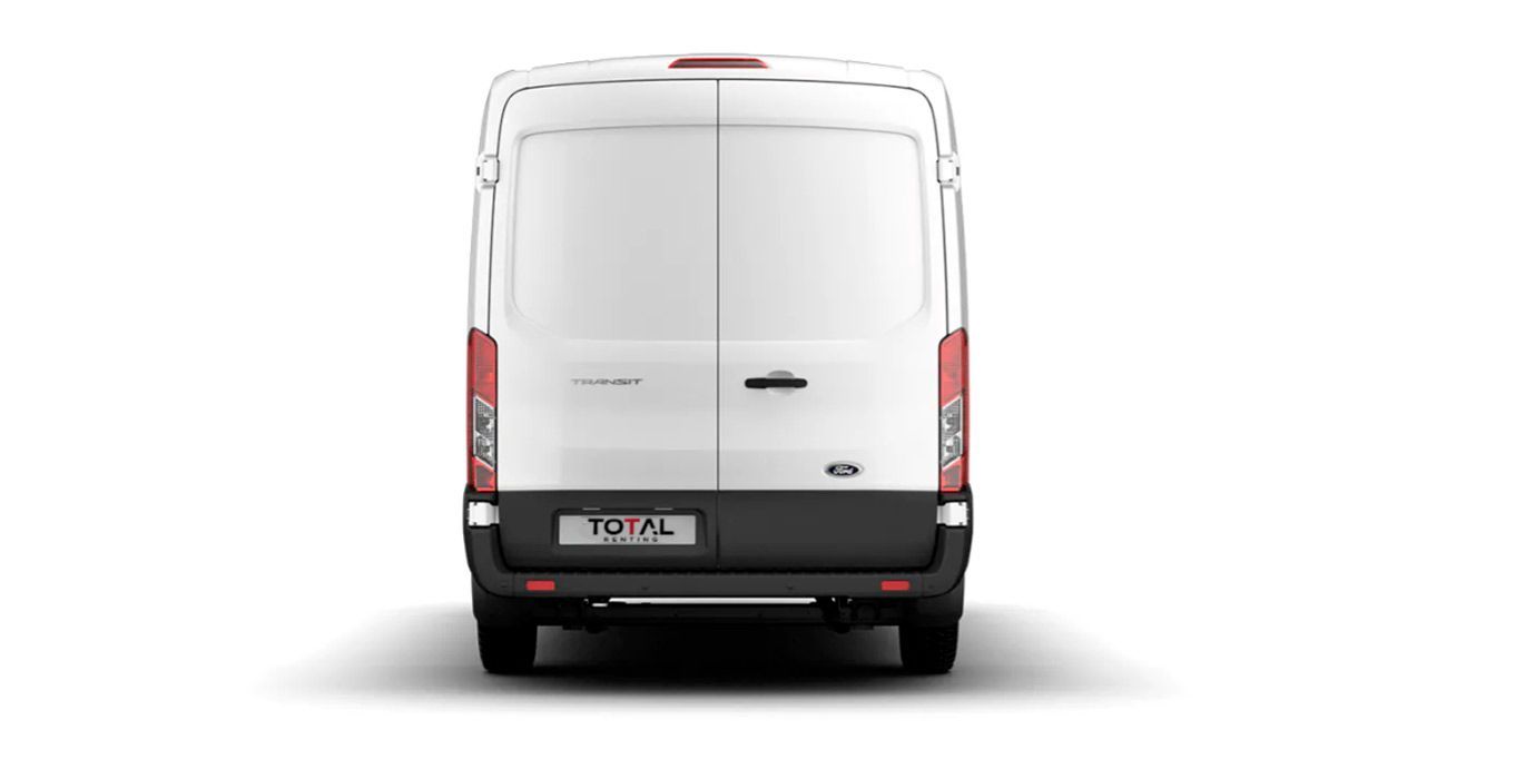 FORD Transit VanTrend 350 L3 N1 2.0 EcoBlue E6.2 3 Ford Transit Van exterior trasera 2 | Avanti Renting