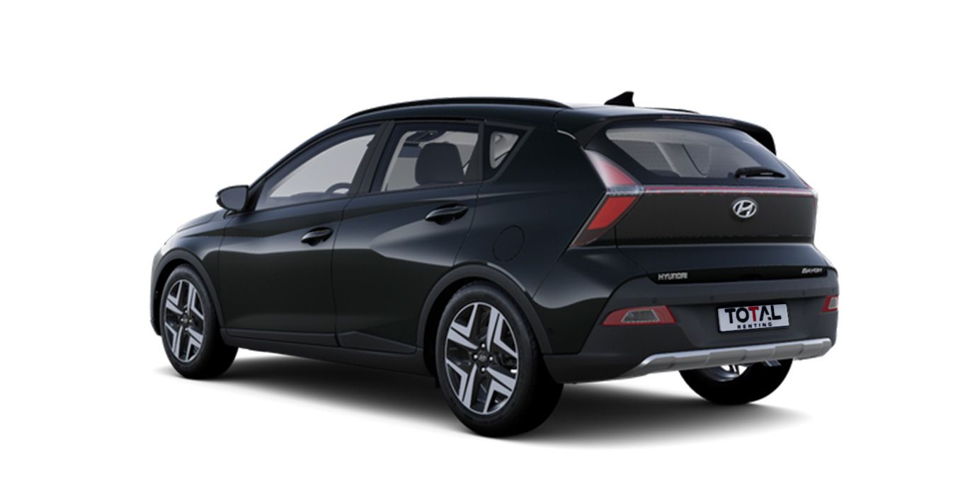 Hyundai Bayon 1.0 Tgdi (100cv) Tecno 2 Hyundai Bayon Tecno trasera | Avanti Renting