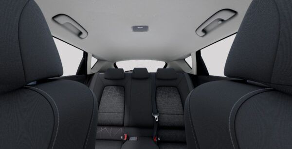 Hyundai Bayon Tecno trasera interior | Avanti Renting