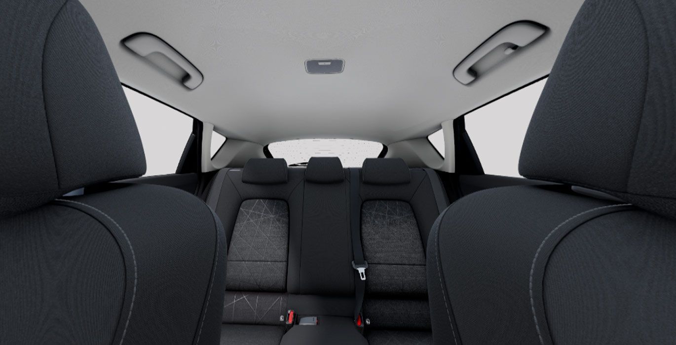 Hyundai Bayon 1.0 Tgdi (100cv) Tecno 5 Hyundai Bayon Tecno trasera interior | Avanti Renting