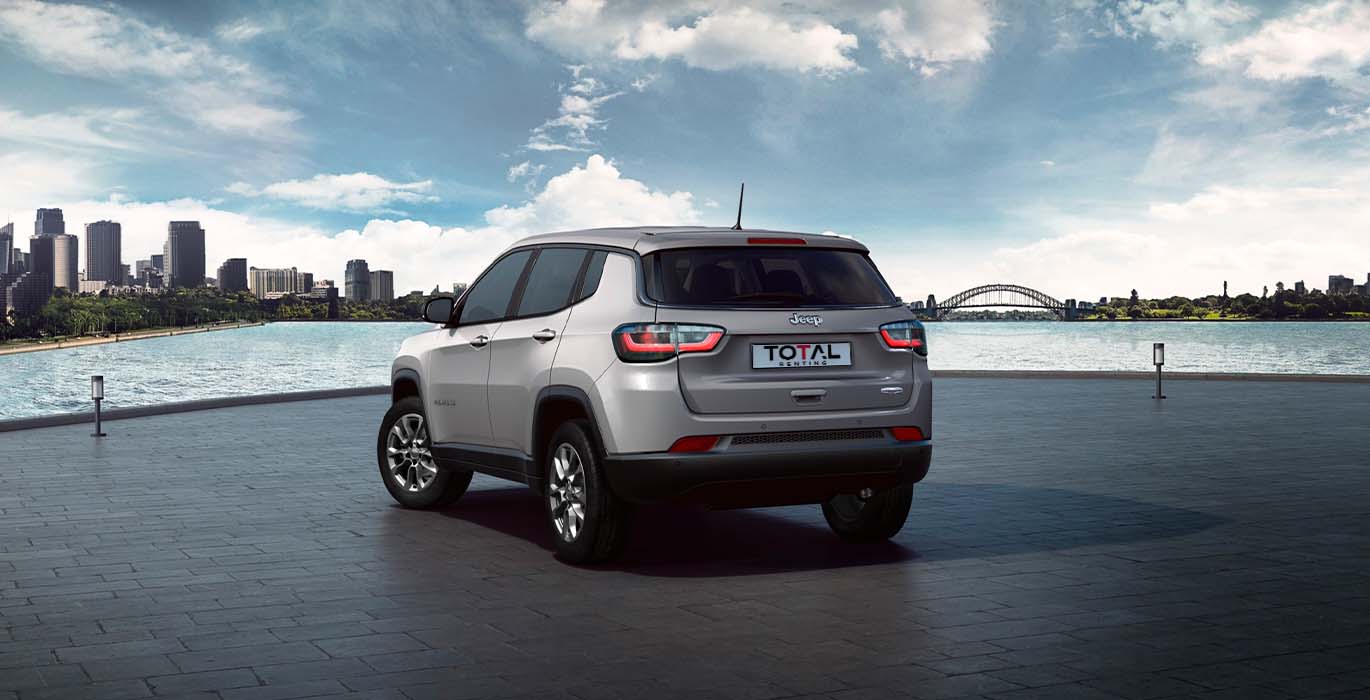 JEEP COMPASS 1.3 130CV LONGITUDE FWD (MANUAL) 2 Jeep Compass 1.3 GSE T4 130CV Longitude exterior trasera | Avanti Renting