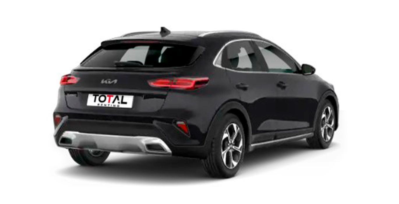 KIA XCeed 1.0 T-GDi Drive 120CV (negro) 1 KIA XCeed 1.0 T GDi Drive 120CV negro trasera | Avanti Renting
