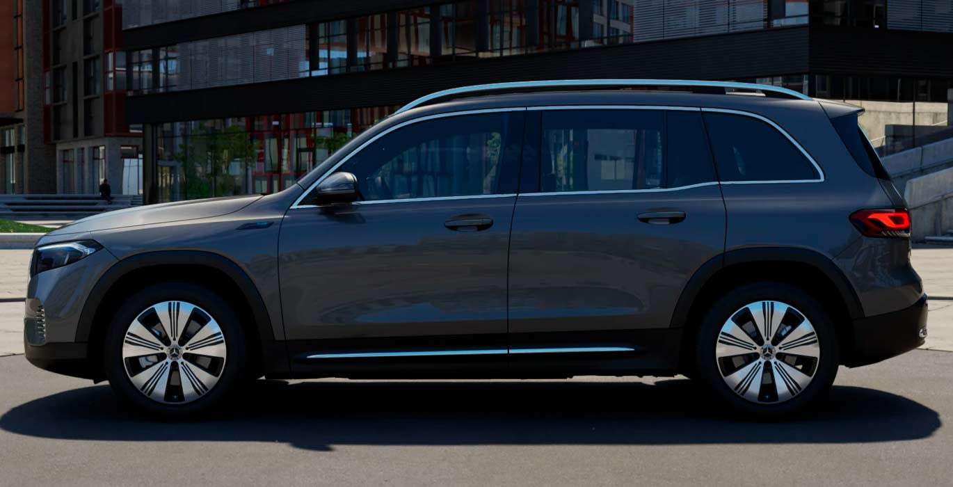 MERCEDES EQB 250 1 Mercedes Benz EQB 250 Exterior perfil | Avanti Renting