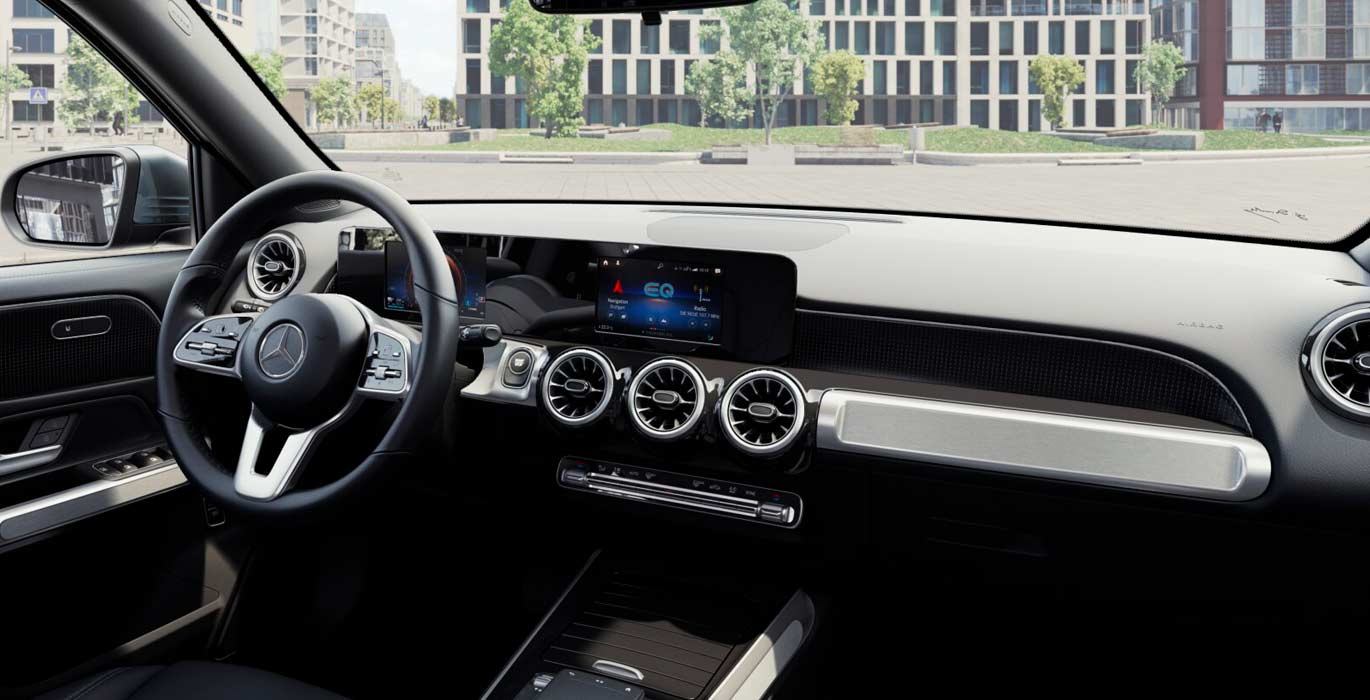 MERCEDES EQB 250 4 Mercedes Benz EQB 250 Interior Delantera 3 | Avanti Renting