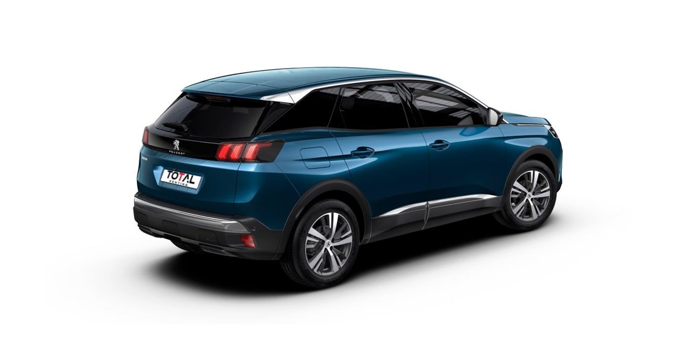 PEUGEOT 3008 225 E-EAT8 ALLURE PACK (AUTOMATICO) 2 Peugeot 3008 1.5 Bluehdi 130cv SS Allure exterior trasera | Avanti Renting