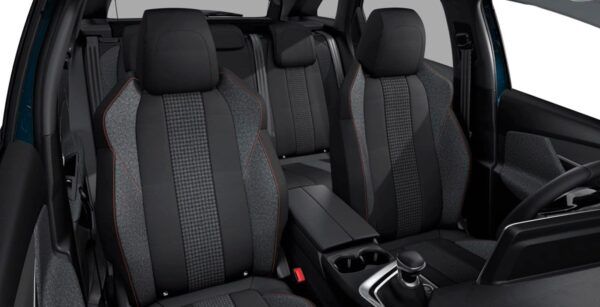 Peugeot 3008 1.5 Bluehdi 130cv SS Allure interior trasera | Avanti Renting