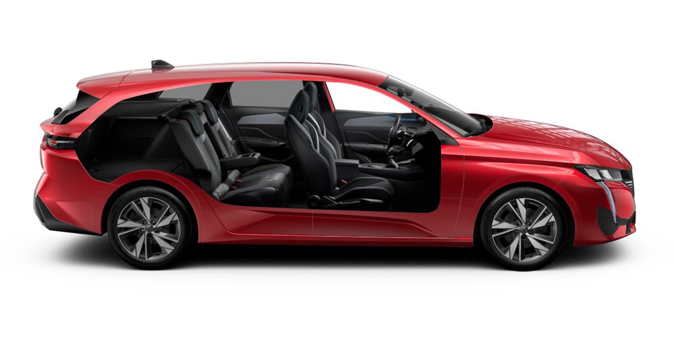 Peugeot 308 SW Allure BlueHDi 130 1 Peugeot 308 sw Allure blue HDI 130CV exterior perfil | Avanti Renting