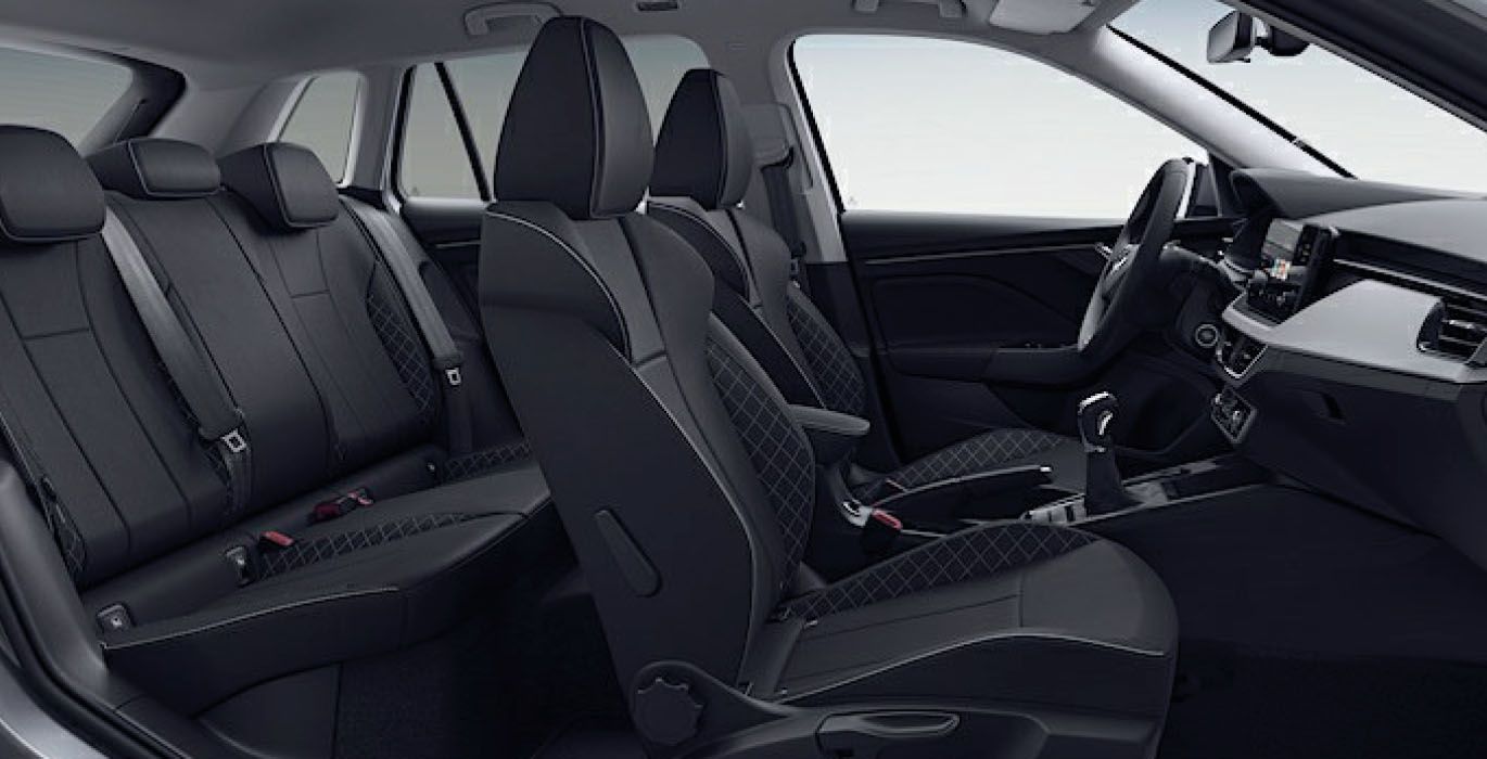 Skoda Kamiq 1.0 TSI DSG Ambition 4 Skoda Kamiq 1.0 TSI DSG Ambition interior perfil | Avanti Renting