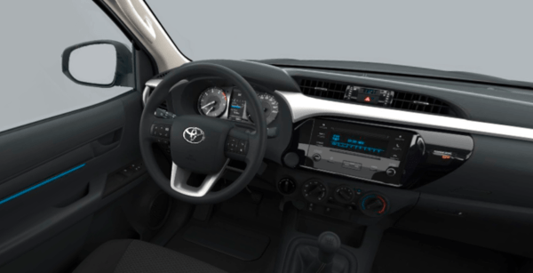 Toyota Hilux Interior 2 | Avanti Renting