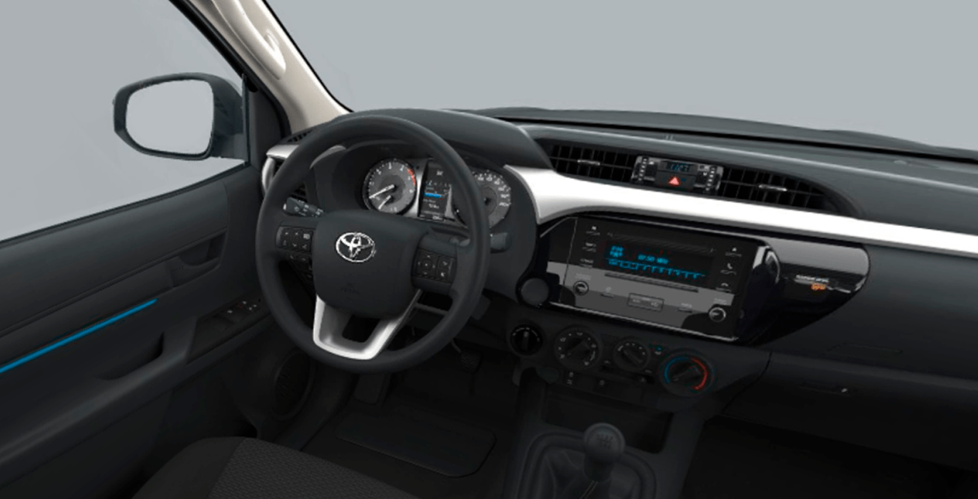 Toyota Hilux 2.4 d-4D GX Cabina Doble 4 Toyota Hilux Interior 2 | Avanti Renting