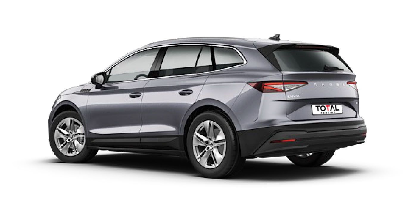 SKODA Enyaq IV 80 2 SKODA Enyaq IV 80 exterior trasera | Avanti Renting