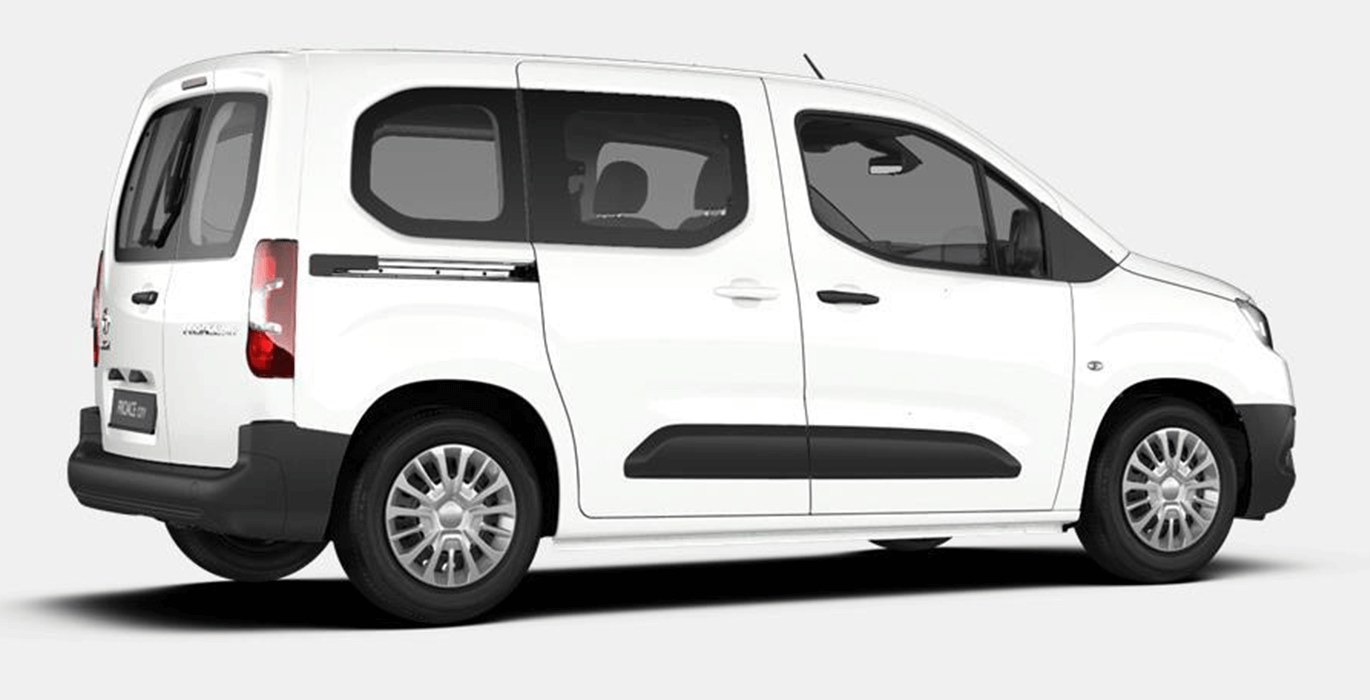 Toyota Proace City Combi 100cv L1 GX 4 day exterior 12 EWP OAFY | Avanti Renting