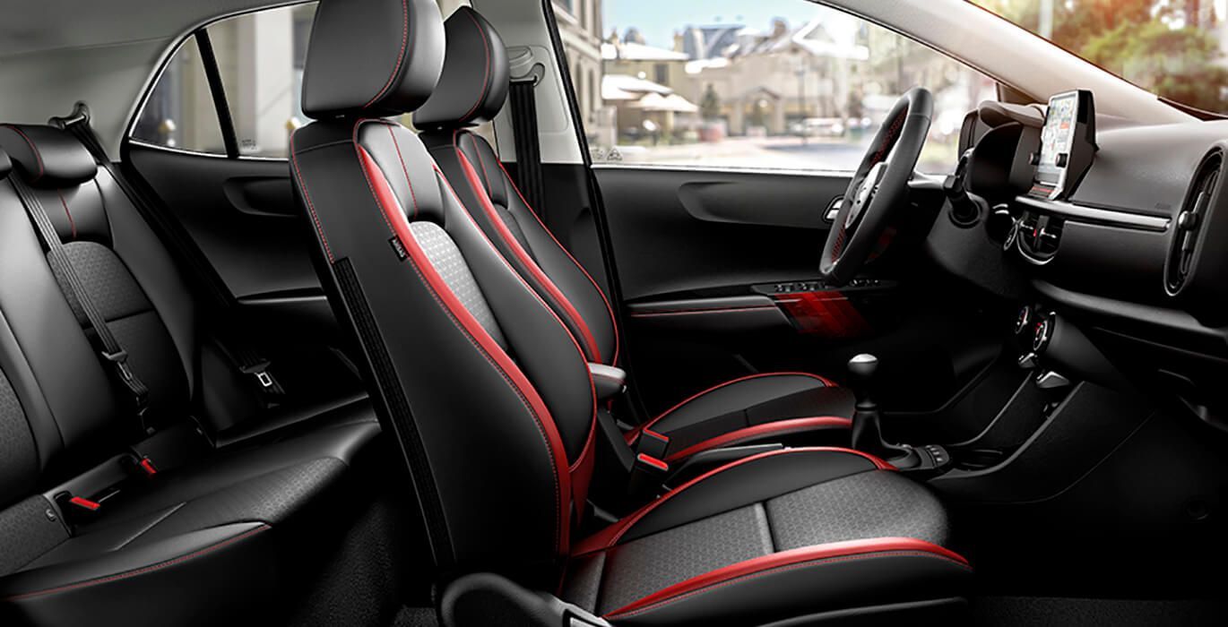 Kia Picanto 1.0 CPi Concept Eco-Dynamics 3 kia picanto jape my21 gtl interior wide | Avanti Renting
