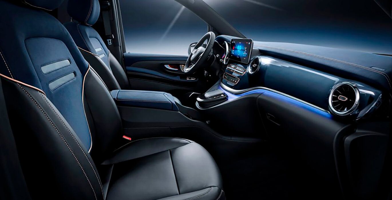 Mercedes Eqv 300 Largo e100 1 mercedes eqv 2019 concept 03 1024x768 1 | Avanti Renting