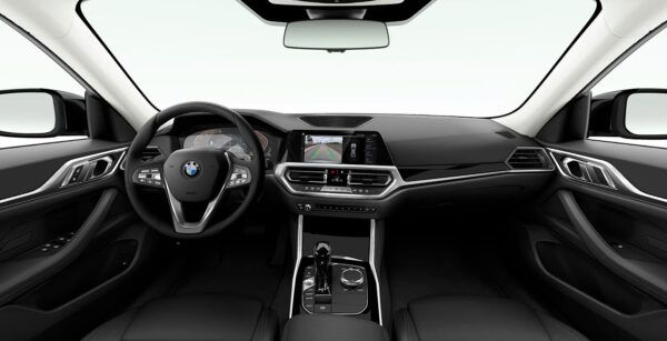 BMW Serie 4 Gran Coupe 420i interior delantera | Avanti Renting