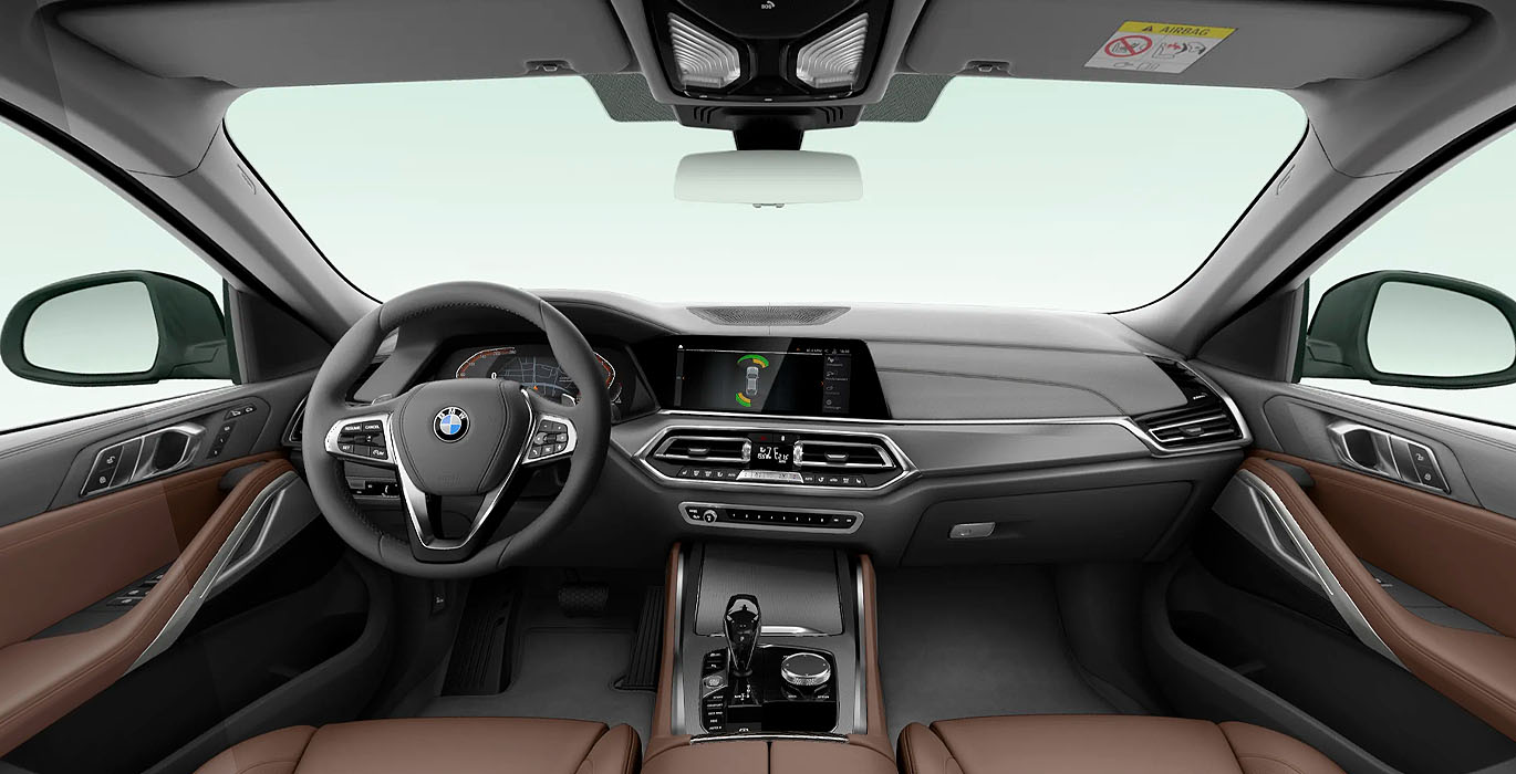 BMW X6 xDrive30d 3 BMW X6 xDrive30d interior delantera | Avanti Renting