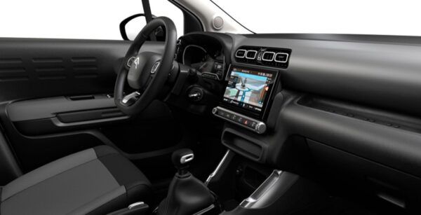 Citroen C3 Aircross BlueHDi Shine 110cv interior perfil | Avanti Renting