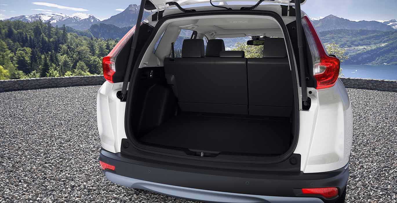 Honda CR-V 2.0 i-MMD eCVT 2WD 5 Honda CR V 2.0 i MMD eCVT 2WD interior maletero | Avanti Renting