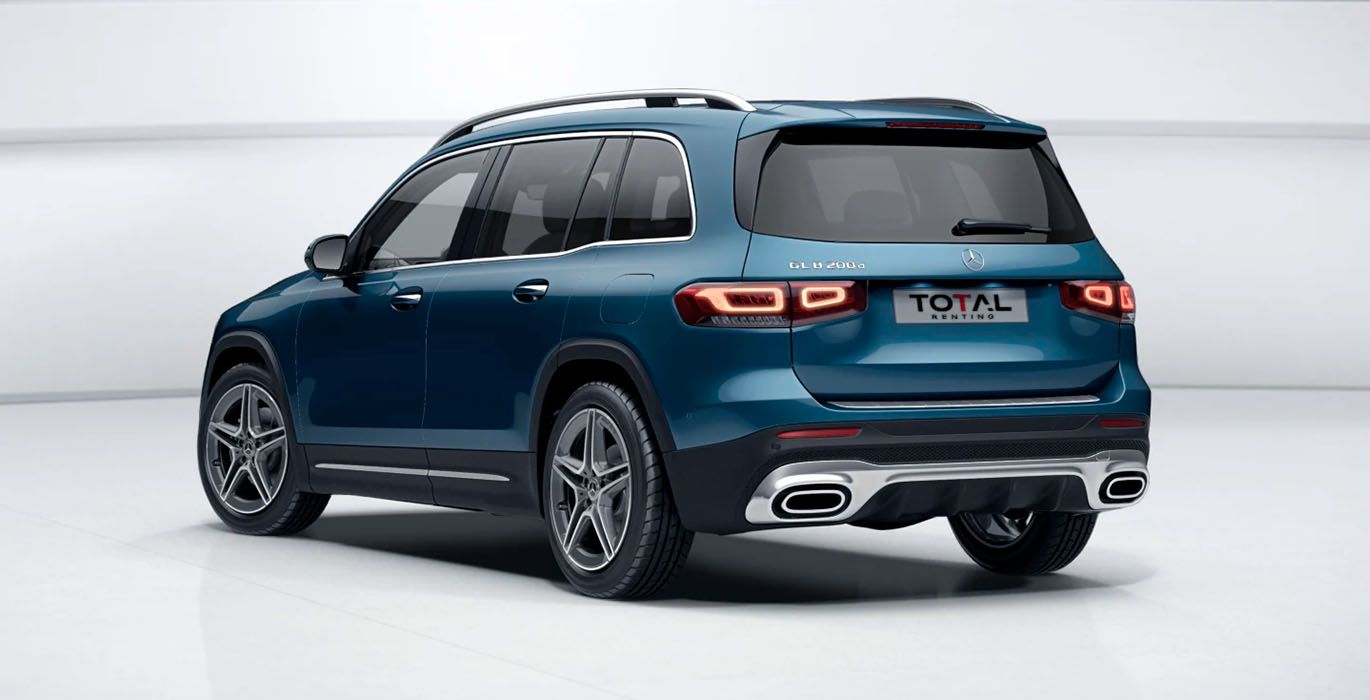 Mercedes GLB 200d 7 plazas 2 Mercedes GLB 200d 7 plazas exterior trasera | Avanti Renting