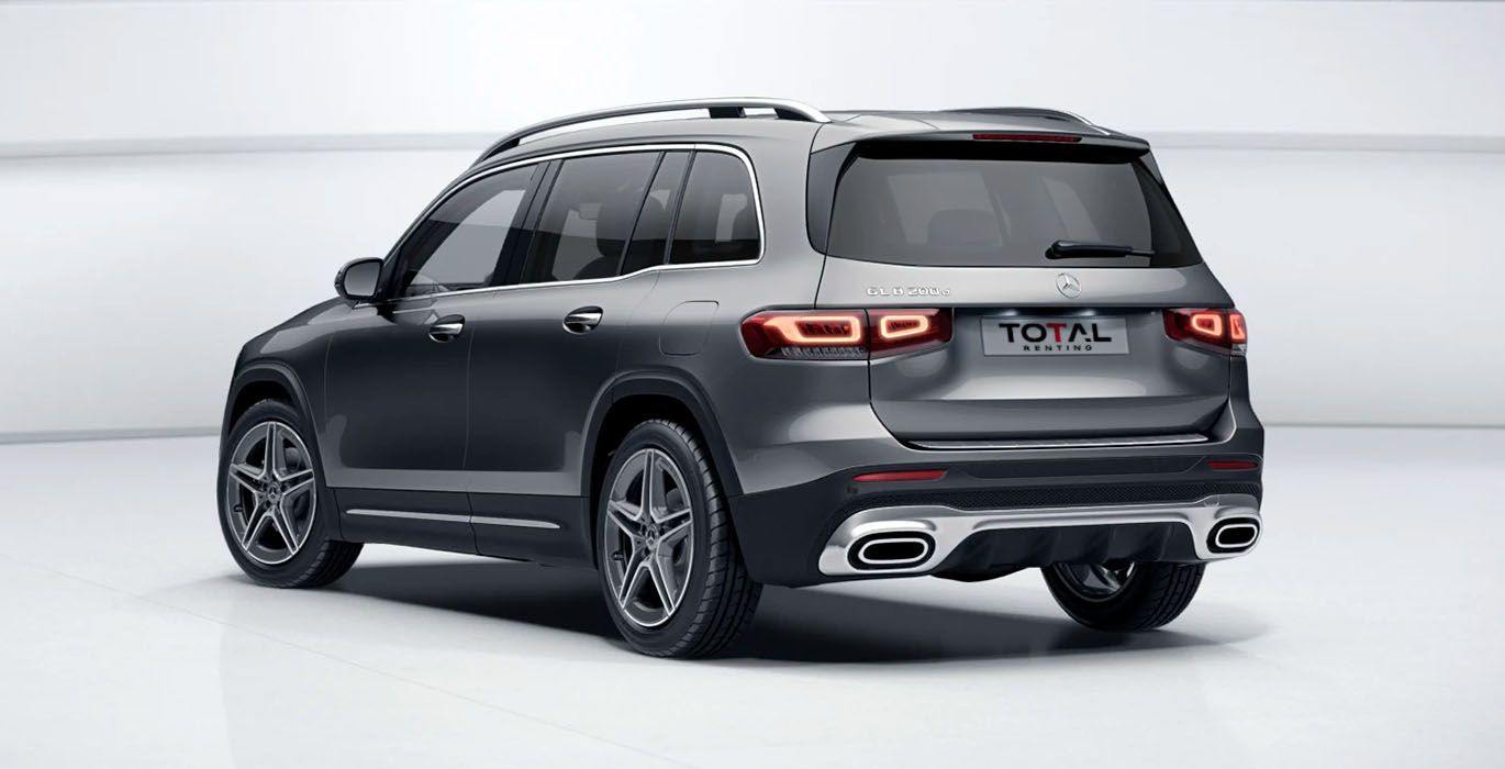 Mercedes GLB 200d 2 Mercedes GLB 200d exterior trasera | Avanti Renting