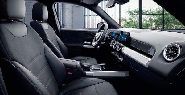 Mercedes GLB 200d interior perfil | Avanti Renting