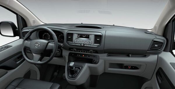 Opel Vivaro M Express 1.5D 120cv interior delantera | Avanti Renting