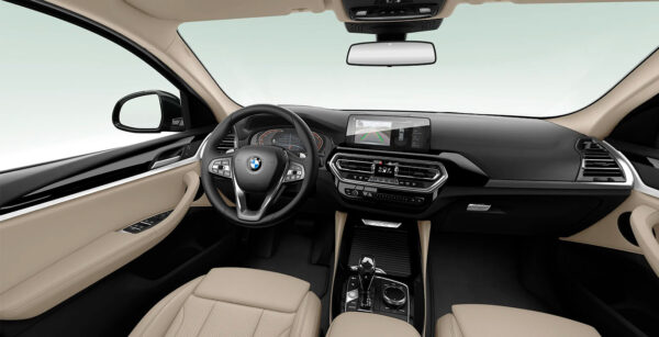 X4 xDrive 20d xLine interior delantera | Avanti Renting