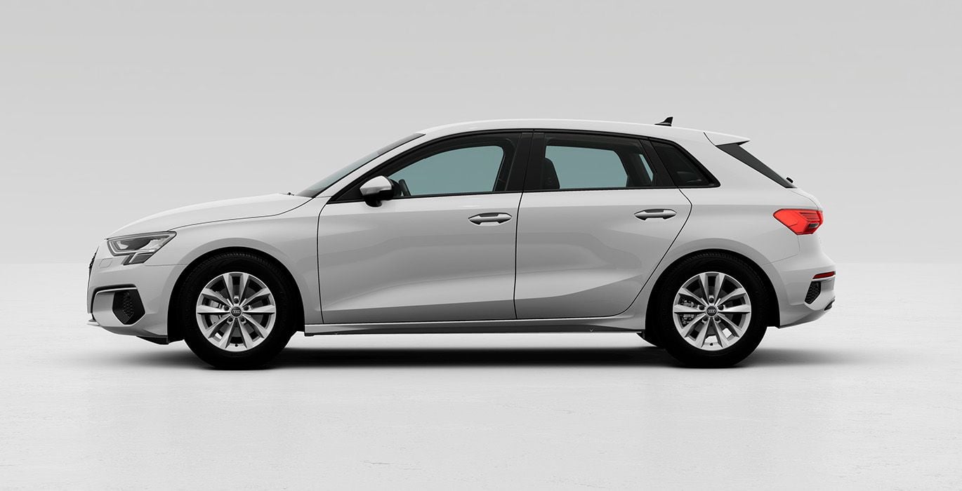 AUDI A3 Sportback 30 TDI 1 AUDI A3 Sportback 30 TDI exterior perfil | Avanti Renting