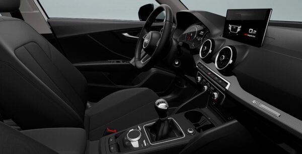 AUDI Q2 Advanced 30 TDI interior perfil | Avanti Renting