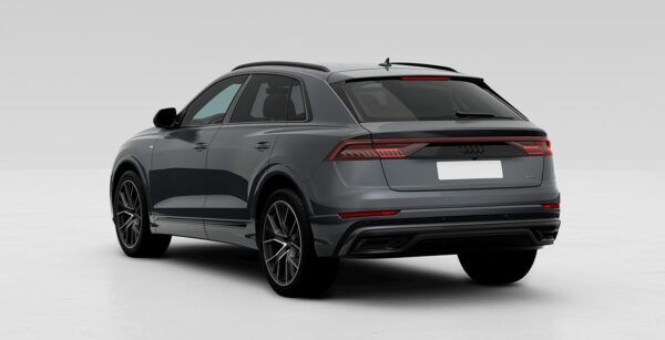 Audi Q8 Black Line 50 TDI Quattro Tiptronic exterior trasera | Avanti Renting