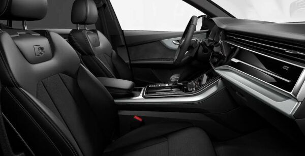 Audi Q8 Black Line 50 TDI Quattro Tiptronic interior perfil | Avanti Renting