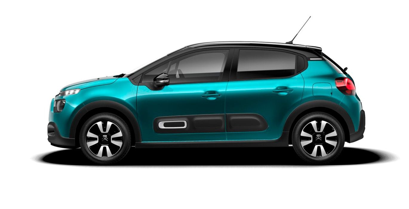 CITROEN C3 BLUEHDI 100CV S&S SHINE (MANUAL) 1 CITROEN C3 PureTech Shine exterior perfil | Avanti Renting