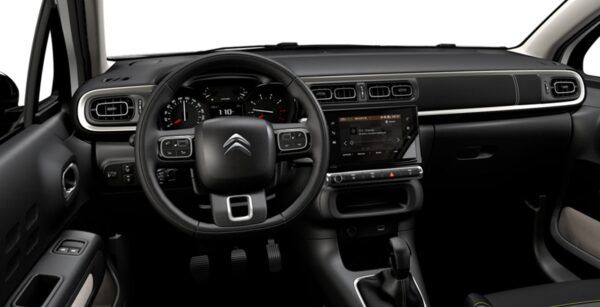 Citroen C3 C Series interior delantera | Avanti Renting