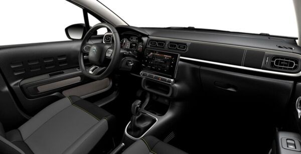 Citroen C3 C Series interior perfil | Avanti Renting