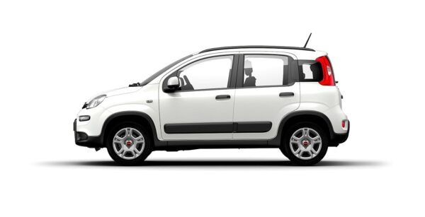 FIAT Panda City Life Hybrid exterior perfil | Avanti Renting