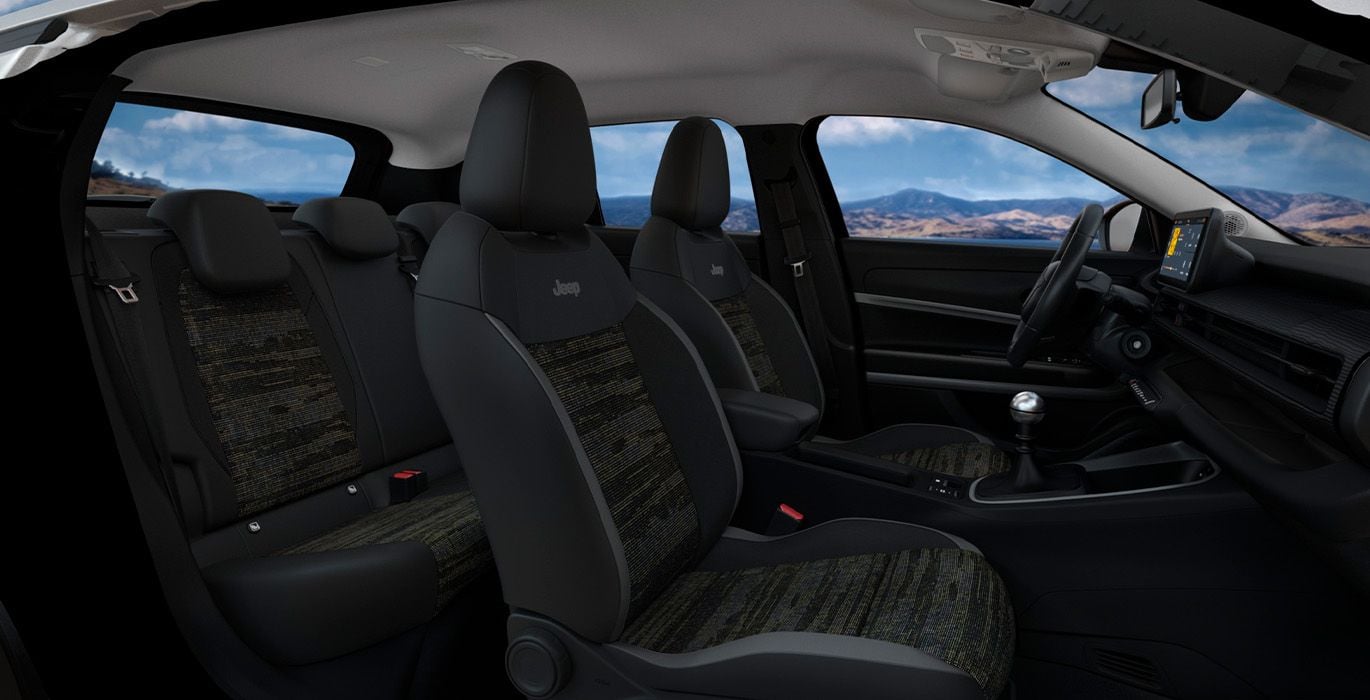 JEEP Avenger 1.2 Turbo Longitude 5 JEEP Avenger 1.2 Turbo Longitude interior perfil | Avanti Renting