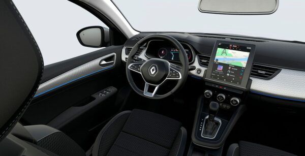Renault Arkana Techno interior delantera | Avanti Renting