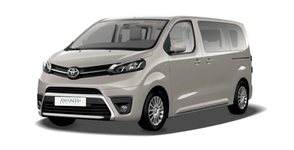 Renting Toyota Proace Verso Shuttle VX Plus (Adaptado 4M)