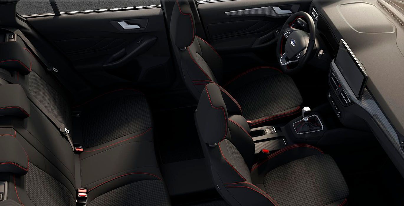 FORD Focus 1.0 St-Line Sportbreak 5 FORD Focus 1.0 St Line Sportbreak interior trasera | Avanti Renting