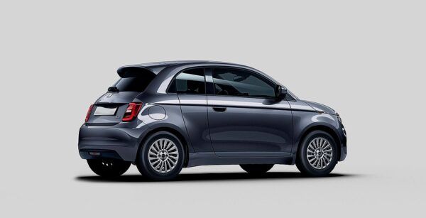 Fiat 500 Electrico exterior perfil | Avanti Renting
