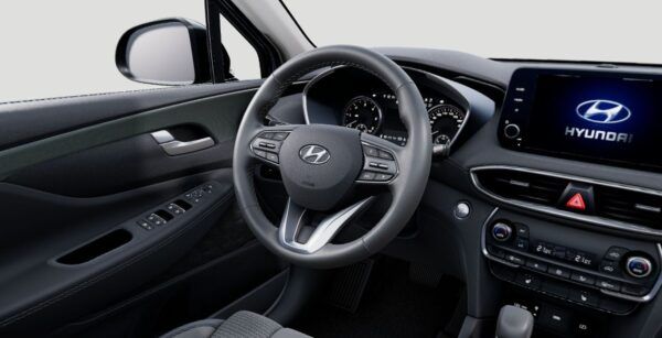 Hyundai Santa Fe 2.2 CRDi Klass DCT 4x2 194cv interior delantera 2 | Avanti Renting