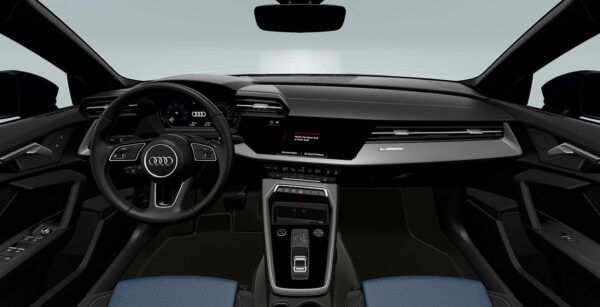 AUDI A3 Sportback S Line 30 TDI interior delantera | Avanti Renting