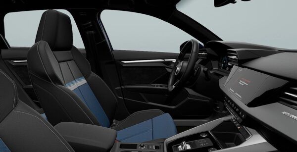 AUDI A3 Sportback S Line 30 TDI interior perfil | Avanti Renting