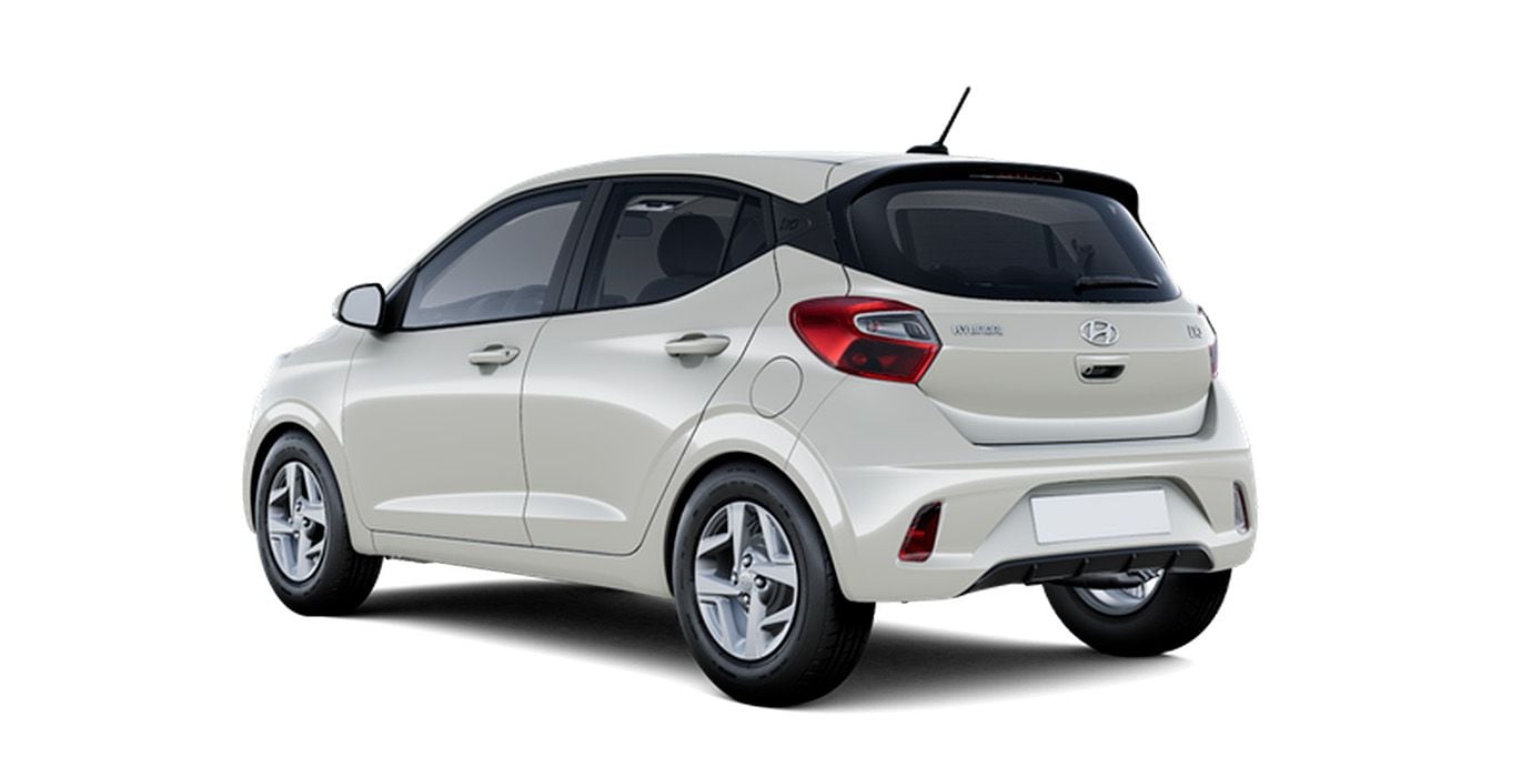 Hyundai i10 Klass 66cv Auto. 2 Hyundai i10 Klass Auto exterior trasera | Avanti Renting