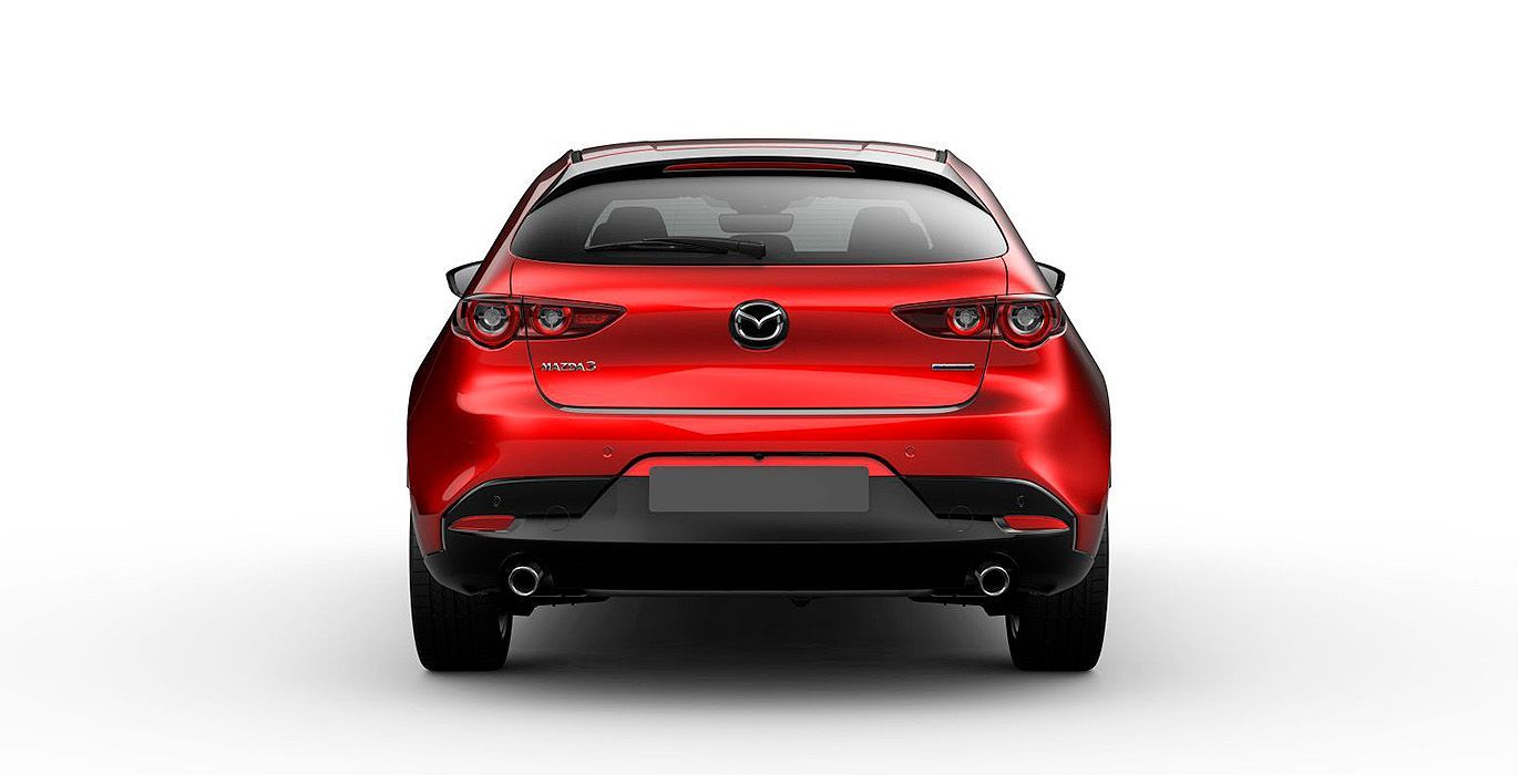 MAZDA 3 e-Skyactive Homura AT 3 MAZDA 3 e Skyactive Homura AT exterior trasera 2 | Avanti Renting