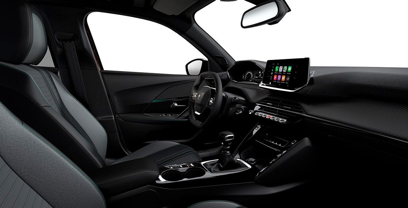 PEUGEOT 2008 ALLURE PACK PURETECH 100 S&S (MANUAL) 4 Peugeot 2008 Allure Puretech interior perfil | Avanti Renting